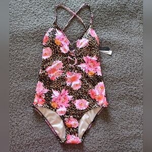 Victoria's Secret Floral One Piece Swimsuit NWT